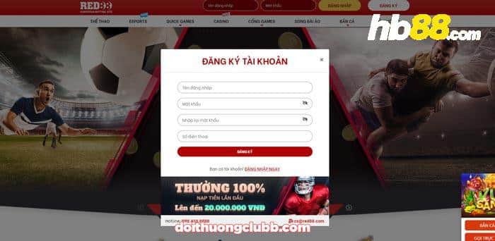 Kho trò chơi giải trí trực tuyến có tại Red88